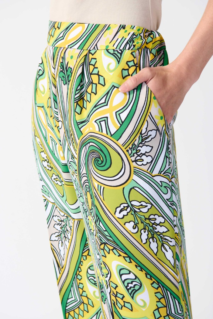 Pantalon cheville à taille élastique - JOSEPH RIBKOFF Pantalon cheville à taille élastique - JOSEPH RIBKOFF