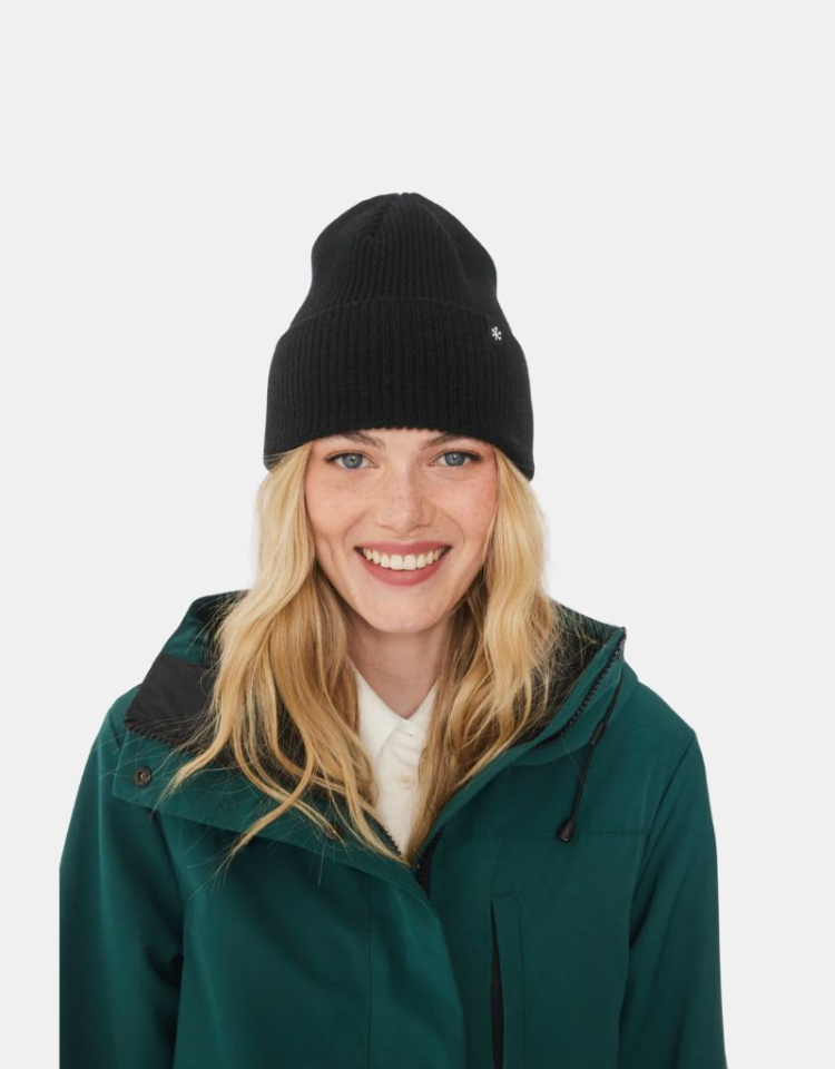 Tuque en cashmere beanie noir - AUDVIK - - Audvik Tuque en cashmere beanie noir - AUDVIK - - Audvik