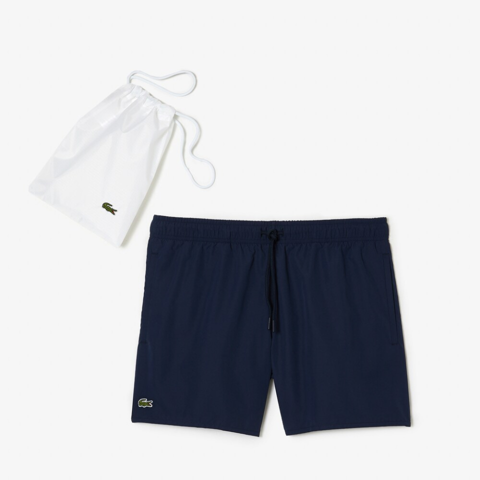 Short de bain uni à séchage rapide - LACOSTE Short de bain uni à séchage rapide - LACOSTE