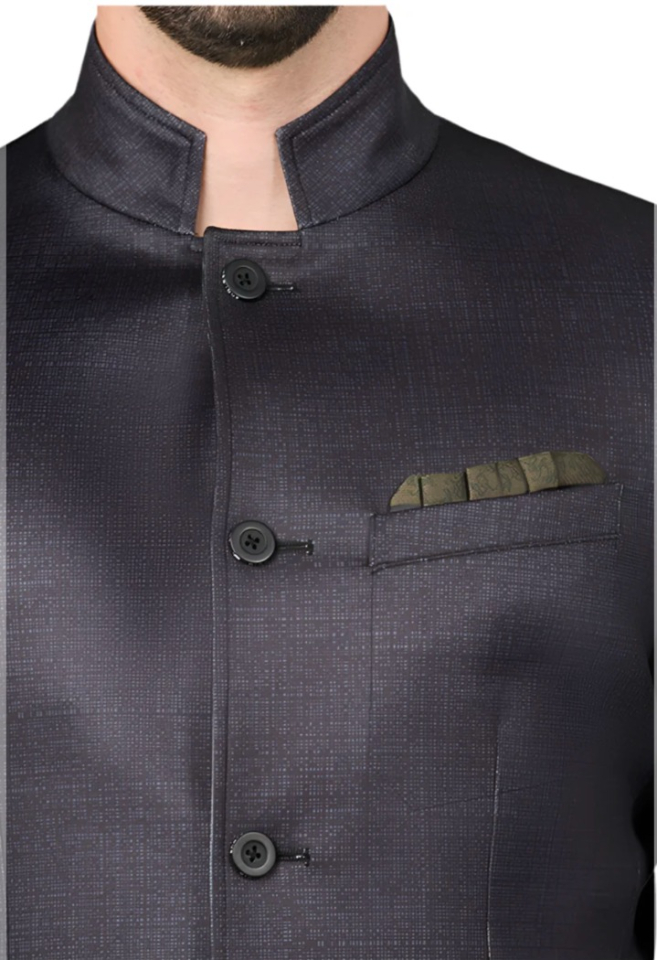 Veston Stretch col Mao - VINCENT D'AMÉRIQUE Veston Stretch col Mao - VINCENT D'AMÉRIQUE