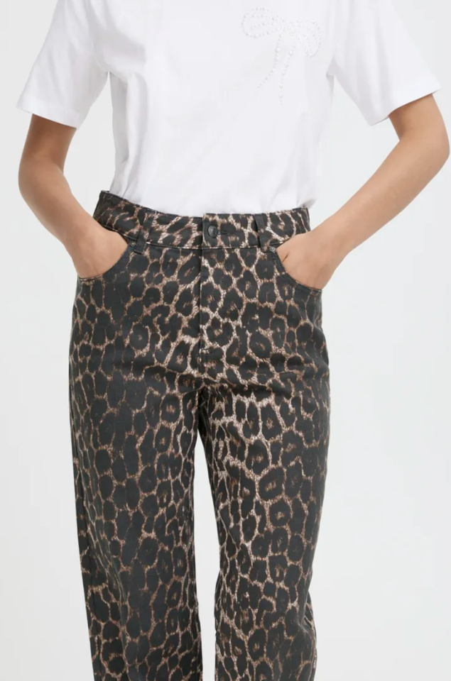 Jeans leopard Kenna - B.YOUNG Jeans leopard Kenna - B.YOUNG