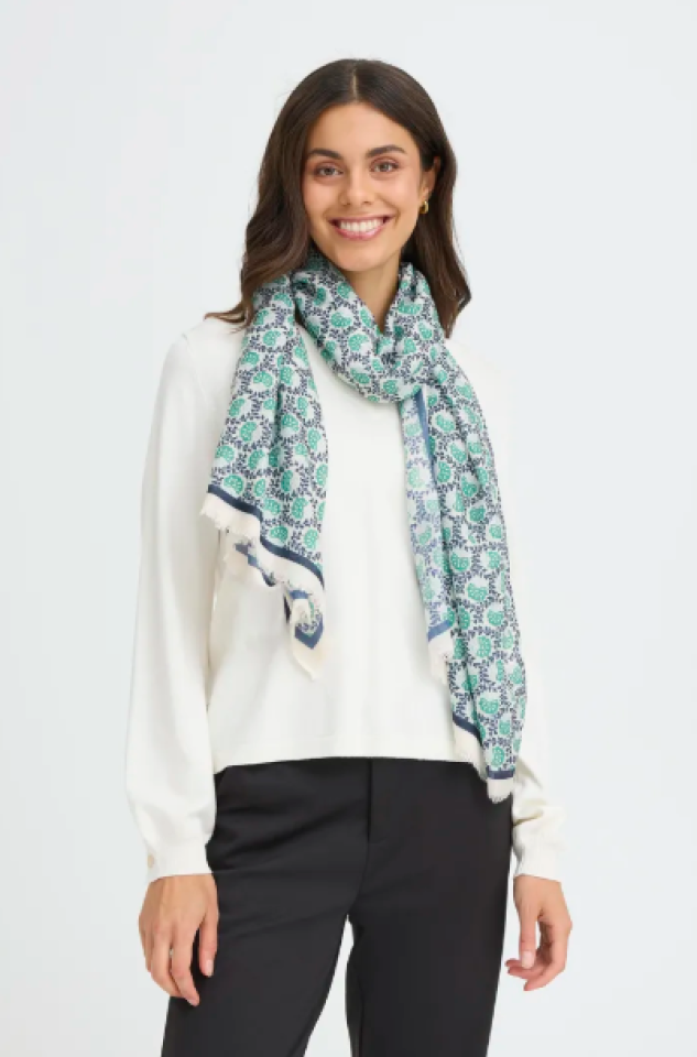 Foulard ample Sanni - FRANSA Foulard ample Sanni - FRANSA