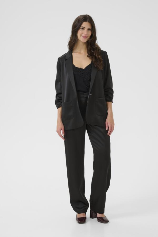 Pantalon en satin Cocamia - CREAM Pantalon en satin Cocamia - CREAM