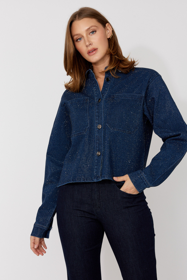 Veste en denim chic – FRANK LYMAN - 266509 - Frank Lyman Veste en denim chic – FRANK LYMAN - 266509 - Frank Lyman