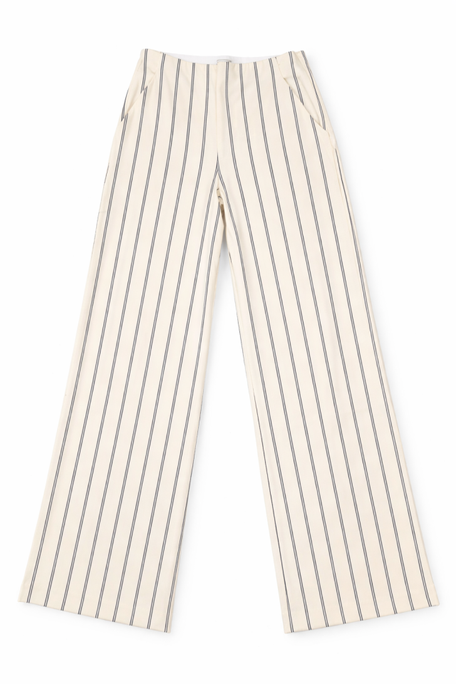 Pantalon Kate à fines rayures – ICHI Pantalon Kate à fines rayures – ICHI