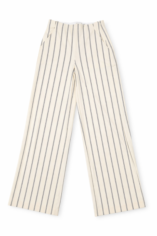 Pantalon Kate à fines rayures – ICHI - 20125222 - ICHI Pantalon Kate à fines rayures – ICHI - 20125222 - ICHI