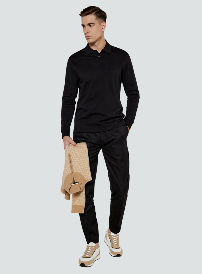 Polo Interlock manches longues - HUGO BOSS Polo Interlock manches longues - HUGO BOSS