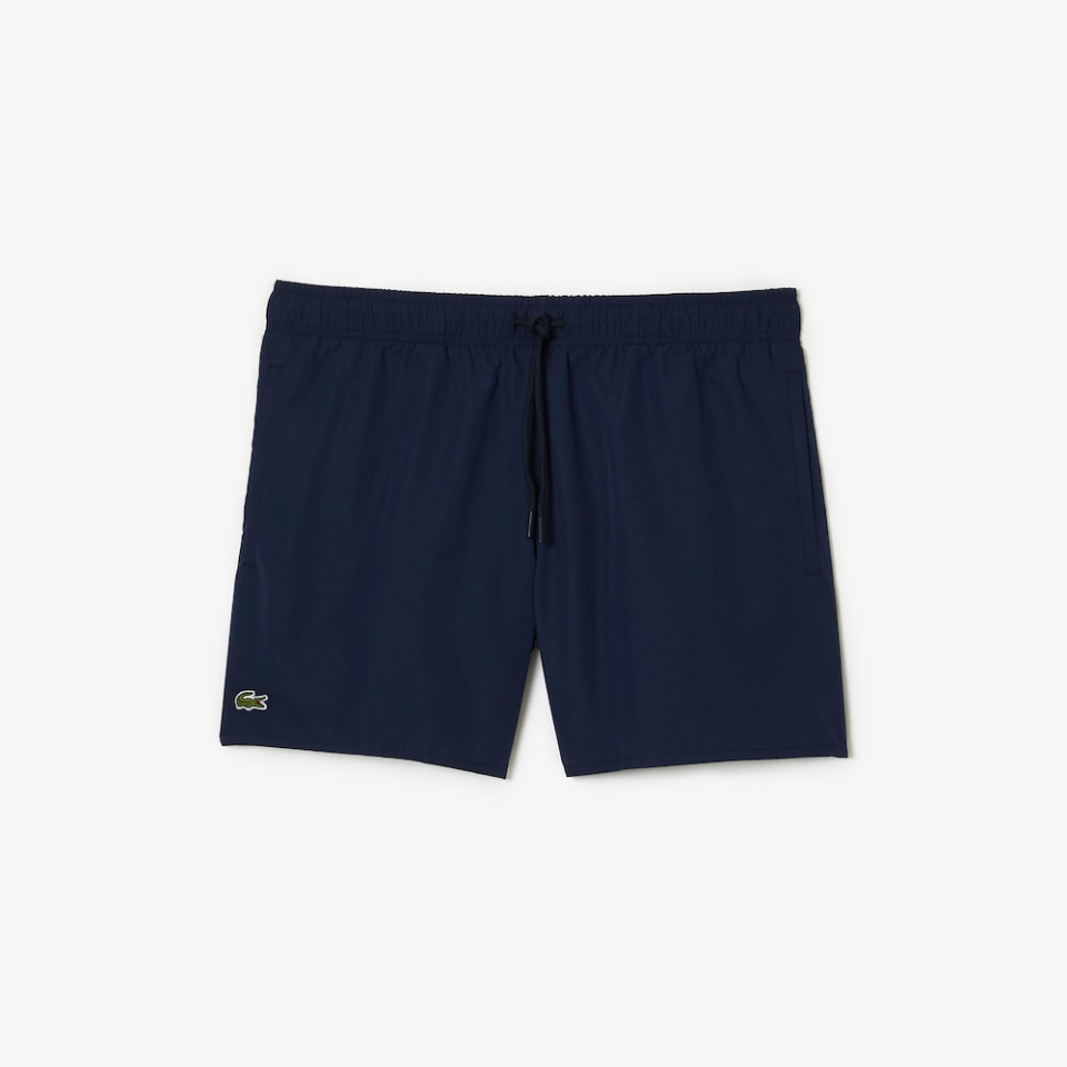 Short de bain uni à séchage rapide - LACOSTE Short de bain uni à séchage rapide - LACOSTE