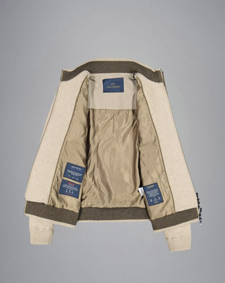 Veste hybride en suède - PAUL & SHARK Veste hybride en suède - PAUL & SHARK