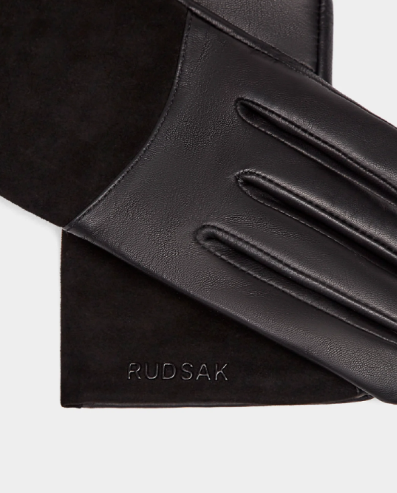 Gants en cuir véritable et suède Helena – RUDSAK Gants en cuir véritable et suède Helena – RUDSAK