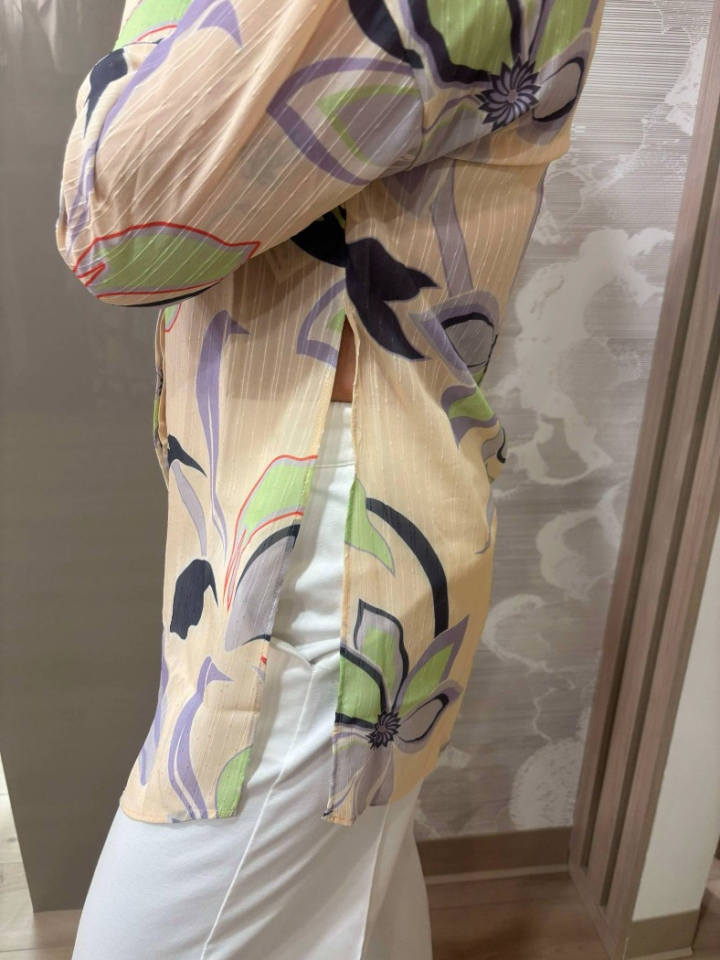 Blouse tunique impirmée - LEZALEZ Blouse tunique impirmée - LEZALEZ