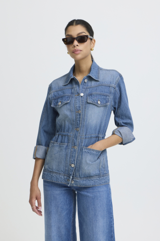 Veste en denim Lamaje – B.YOUNG - 20818740 - B.YOUNG Veste en denim Lamaje – B.YOUNG - 20818740 - B.YOUNG