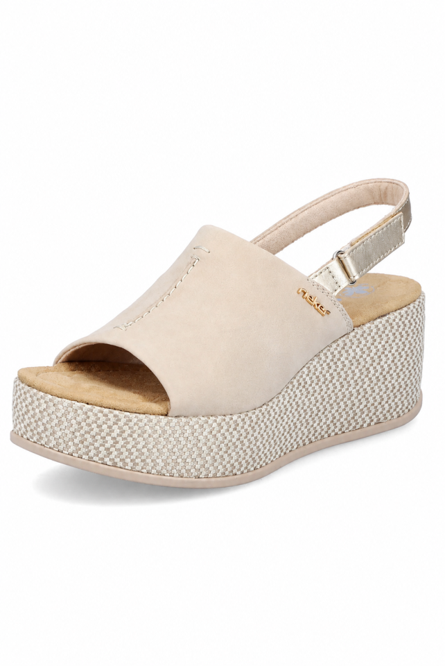 Sandales Rose look estival – RIEKER - 69460 - Rieker Sandales Rose look estival – RIEKER - 69460 - Rieker