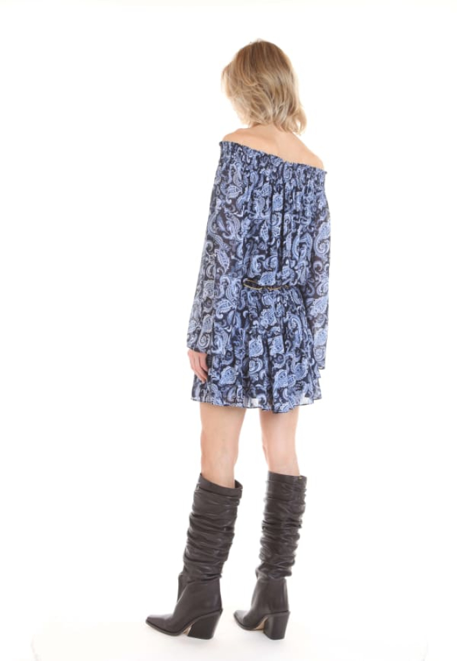 Robe fluide à manches longues - MICHAEL KORS Robe fluide à manches longues - MICHAEL KORS