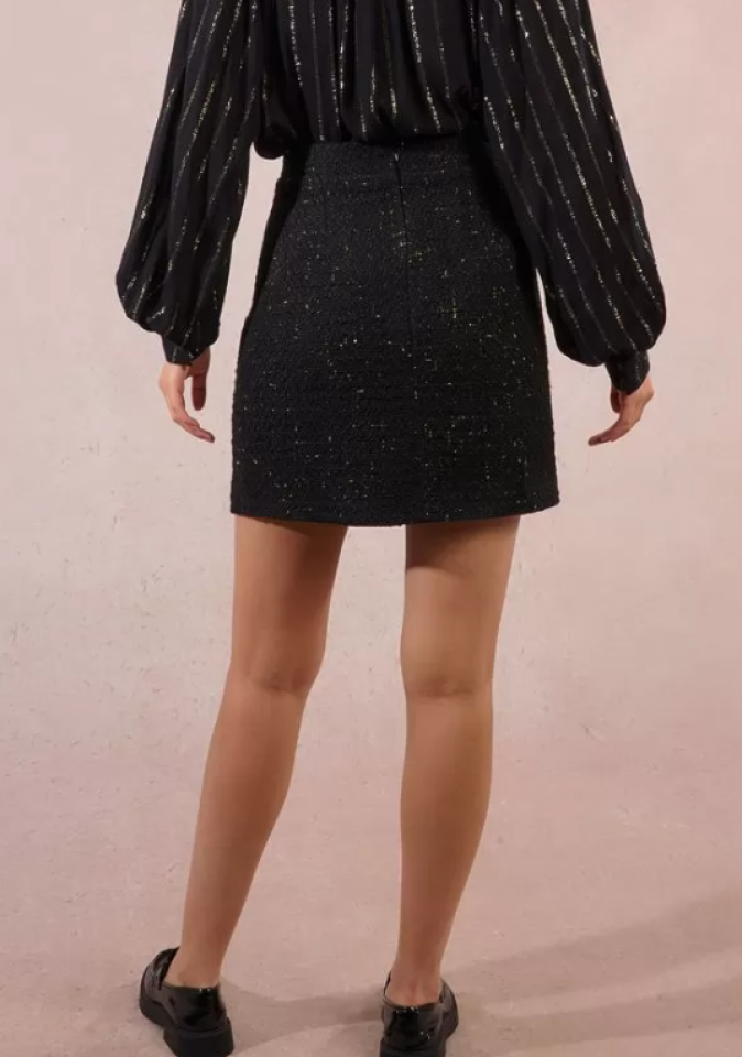 Mini-jupe en tweed - MOLLY BRACKEN Mini-jupe en tweed - MOLLY BRACKEN
