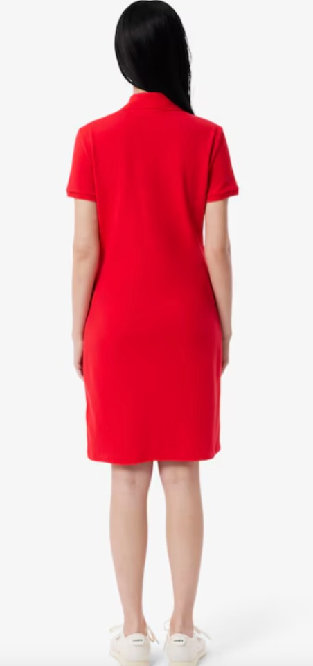 Robe polo en piqué de coton stretch - LACOSTE Robe polo en piqué de coton stretch - LACOSTE