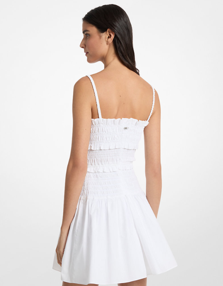 Robe camisole en popeline de coton – MICHAEL KORS Robe camisole en popeline de coton – MICHAEL KORS