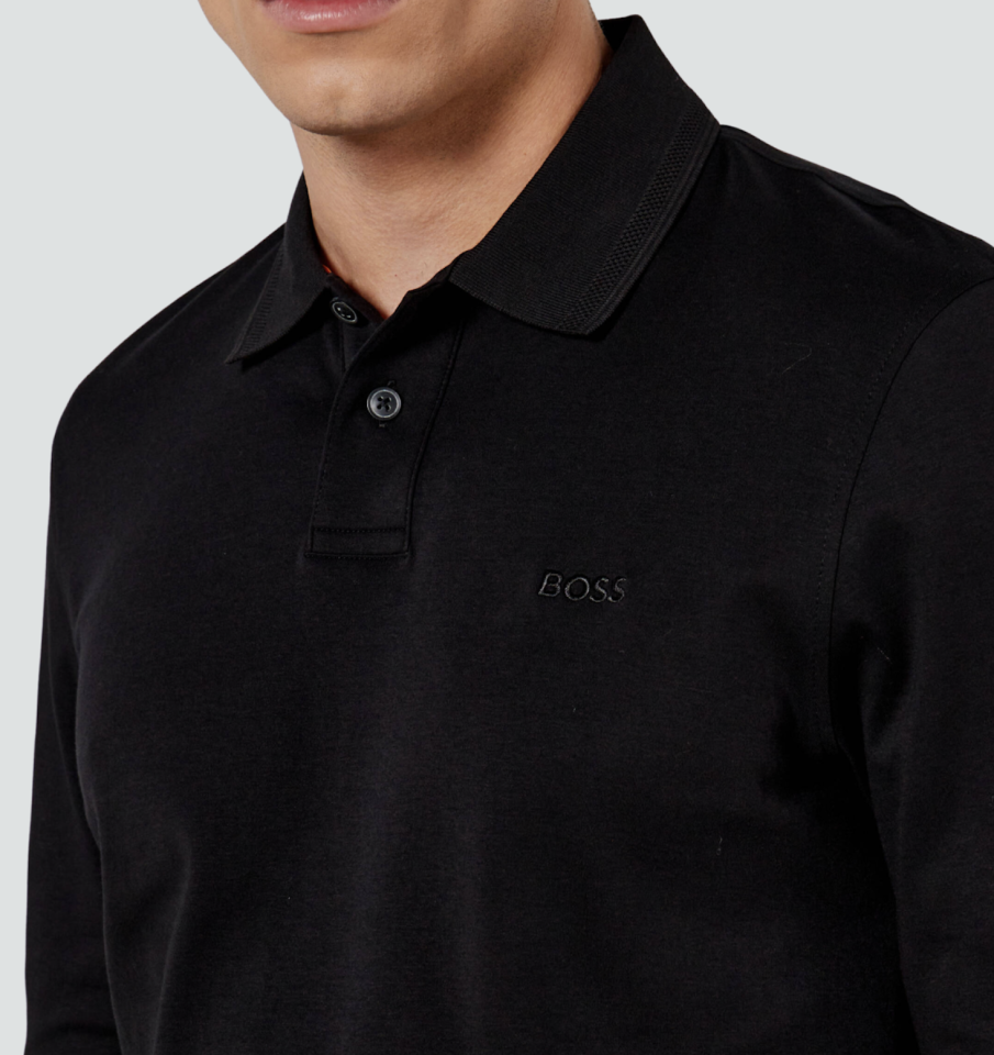 Polo Interlock manches longues - HUGO BOSS Polo Interlock manches longues - HUGO BOSS