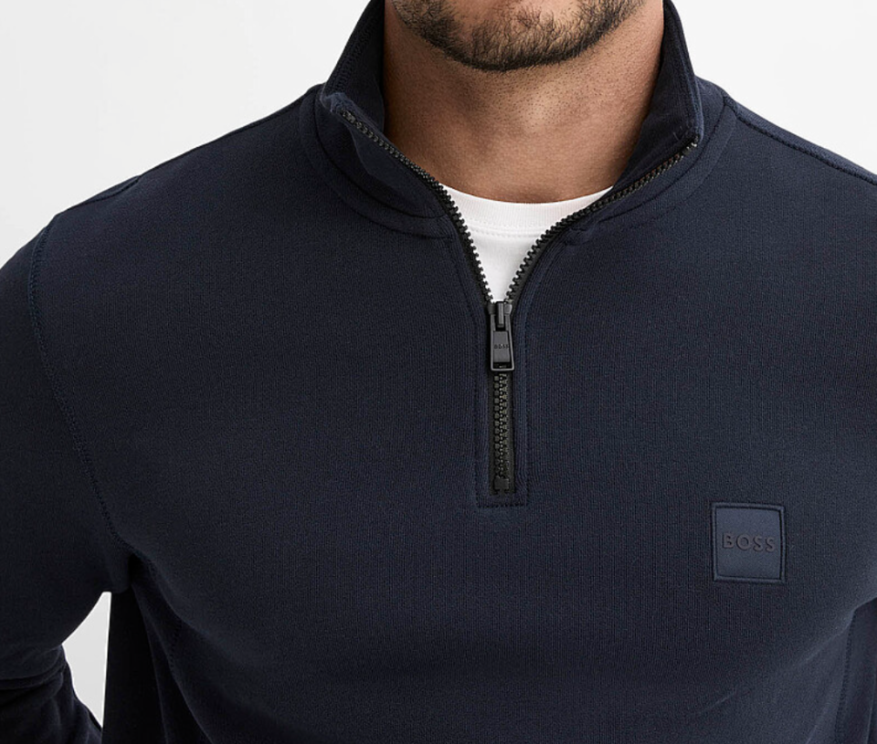 Sweatshirt col zippé Zetrust - HUGO BOSS Sweatshirt col zippé Zetrust - HUGO BOSS