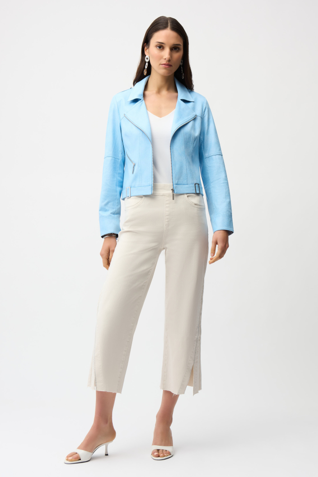 Pantalon écourté taille mi-haute – JOSEPH RIBKOFF Pantalon écourté taille mi-haute – JOSEPH RIBKOFF