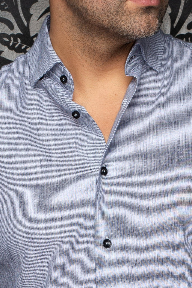 Chemise en lin Gere – AU NOIR Chemise en lin Gere – AU NOIR