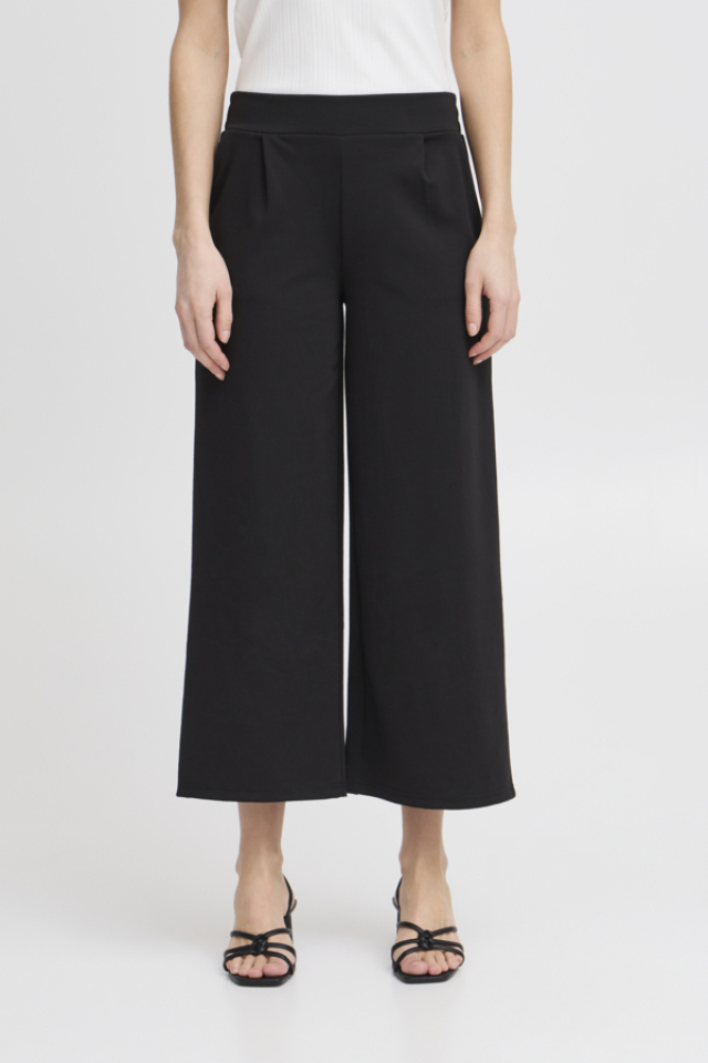 Pantalon Kate évasé cheville - ICHI - 20116301 - ICHI Pantalon Kate évasé cheville - ICHI - 20116301 - ICHI