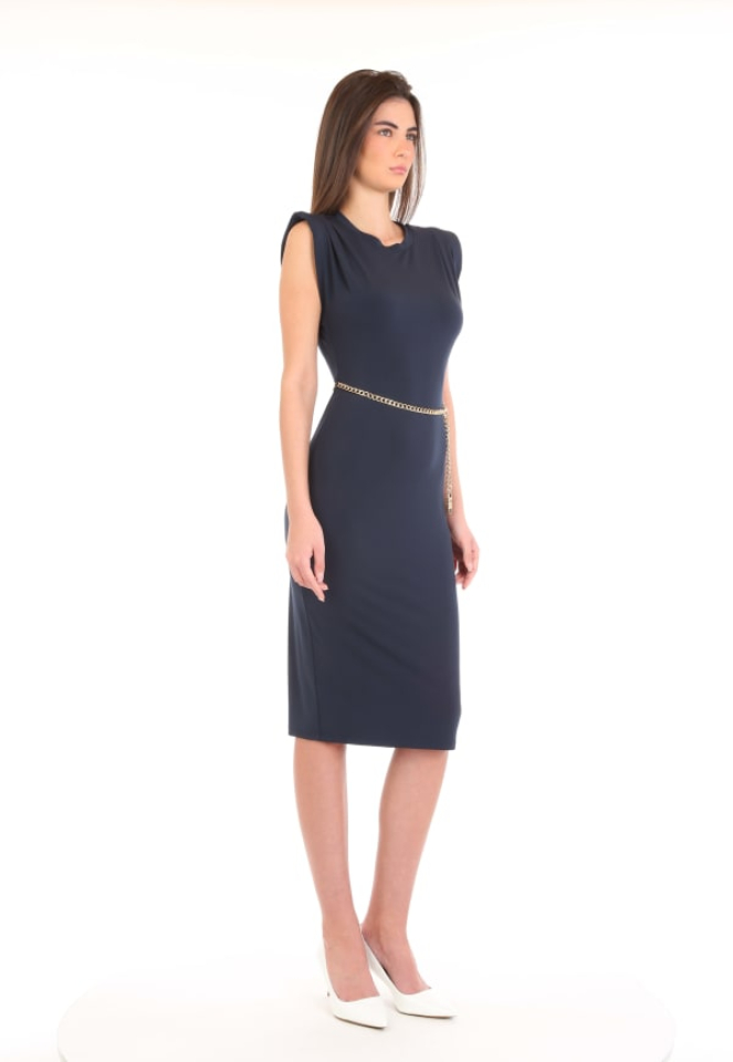 Robe élégante ceinturée – MICHAEL KORS Robe élégante ceinturée – MICHAEL KORS