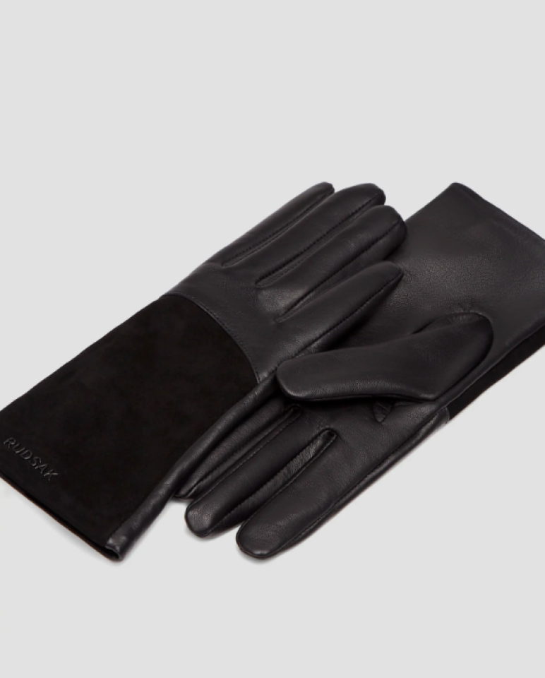 Gants en cuir véritable et suède Helena – RUDSAK Gants en cuir véritable et suède Helena – RUDSAK