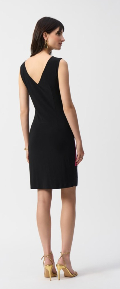 Robe fourreau à bloc de couleurs - JOSEPH RIBKOFF Robe fourreau à bloc de couleurs - JOSEPH RIBKOFF