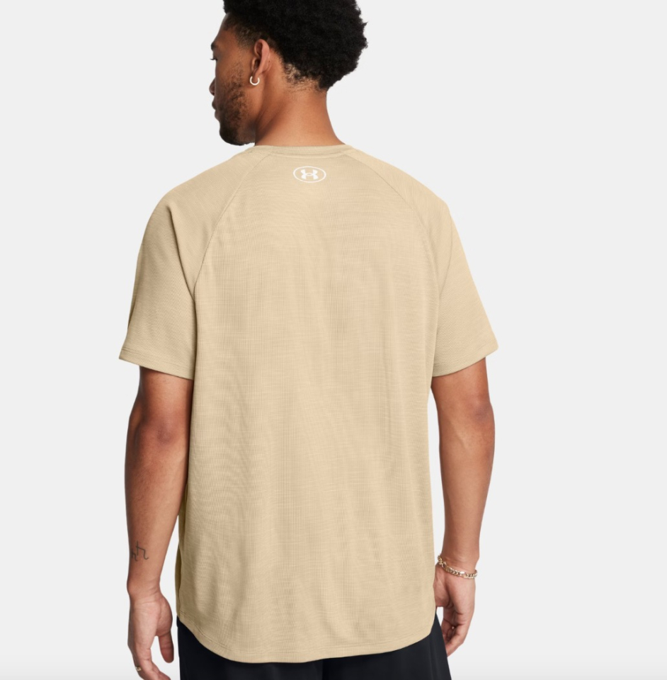 T-shirt texturé tech - UNDER ARMOUR T-shirt texturé tech - UNDER ARMOUR