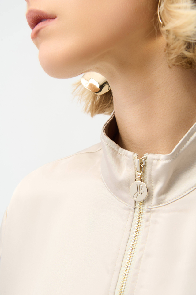 Veste zippée coupe décontractée – JOSEPH RIBKOFF Veste zippée coupe décontractée – JOSEPH RIBKOFF