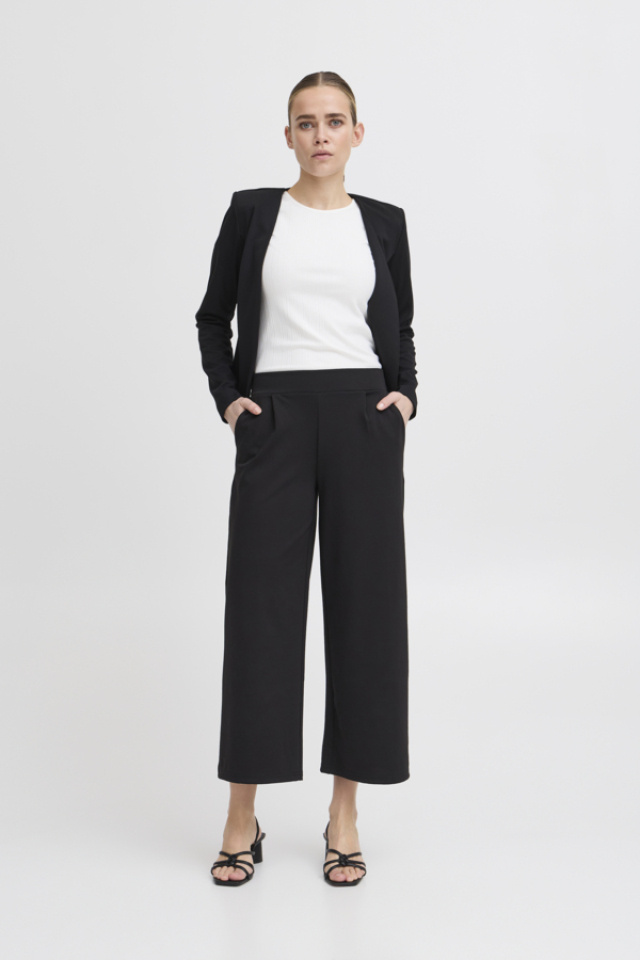 Pantalon Kate évasé cheville - ICHI Pantalon Kate évasé cheville - ICHI