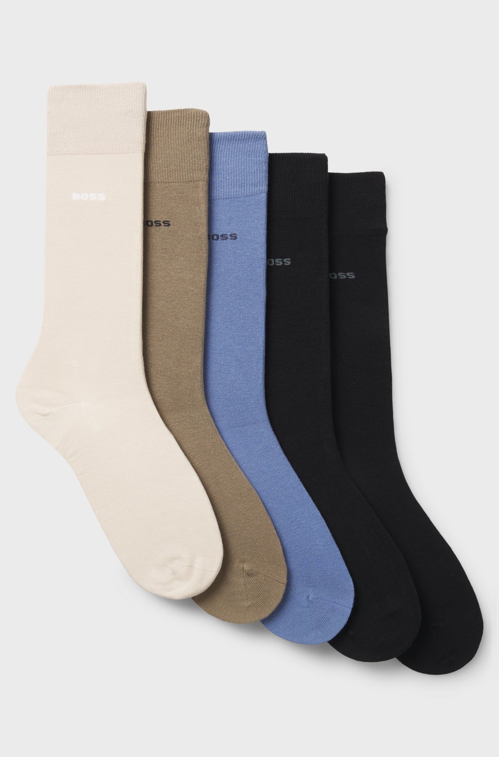 Paquet de 5 paires de bas - HUGO BOSS - 50478221 - Hugo Boss
