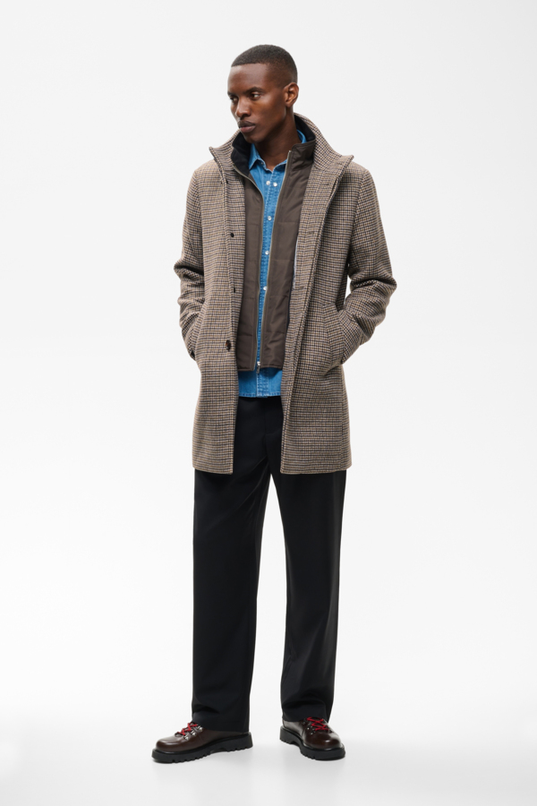 Manteau Harvey à carreaux – MATINIQUE