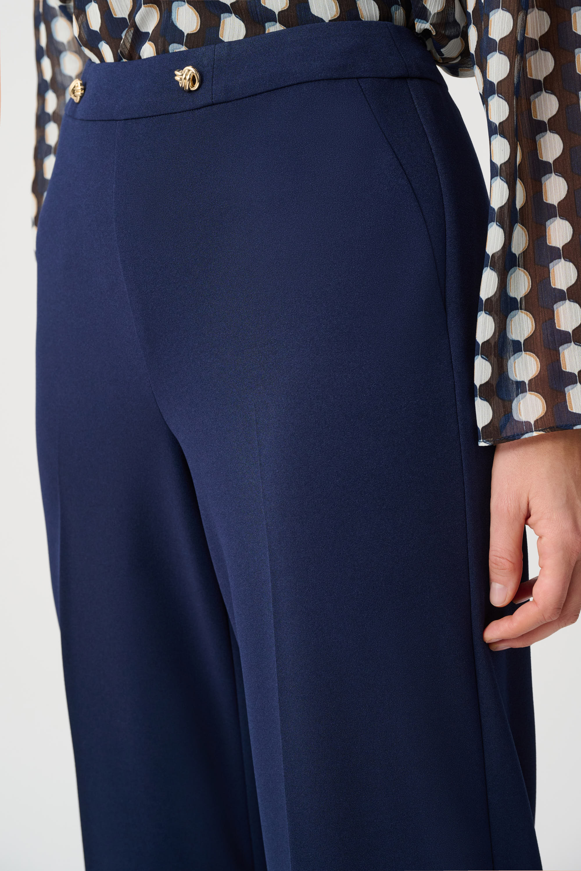Pantalon jambe large scuba – JOSEPH RIBKOFF