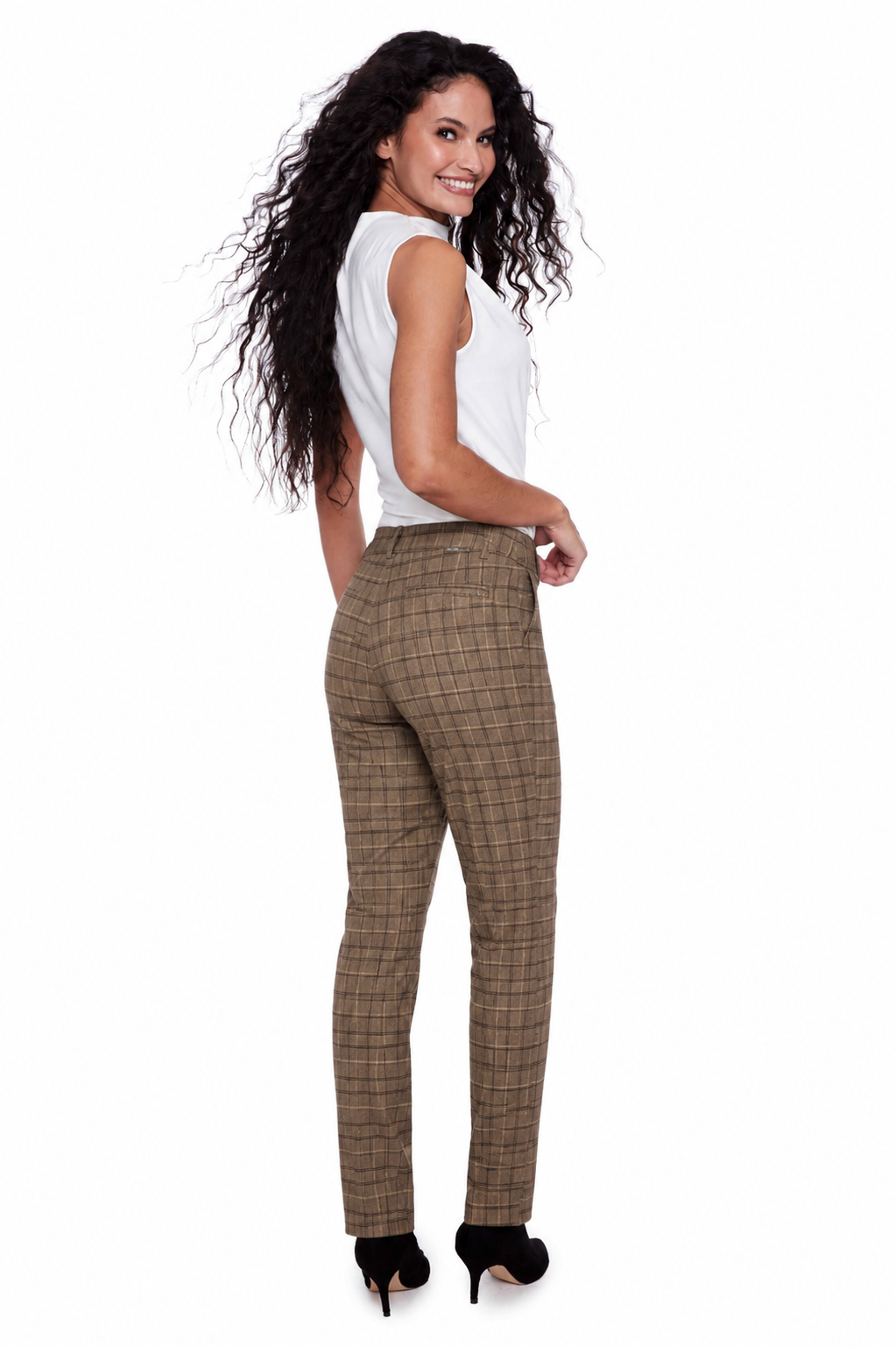 Pantalon ajusté à motif – I LOVE TYLER MADISON