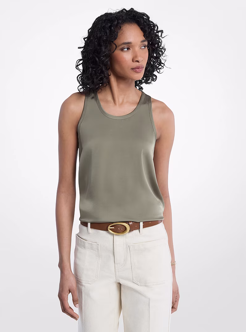 Débardeur en satin – MICHAEL KORS - MT640TXAYJ-305 - Michael Kors