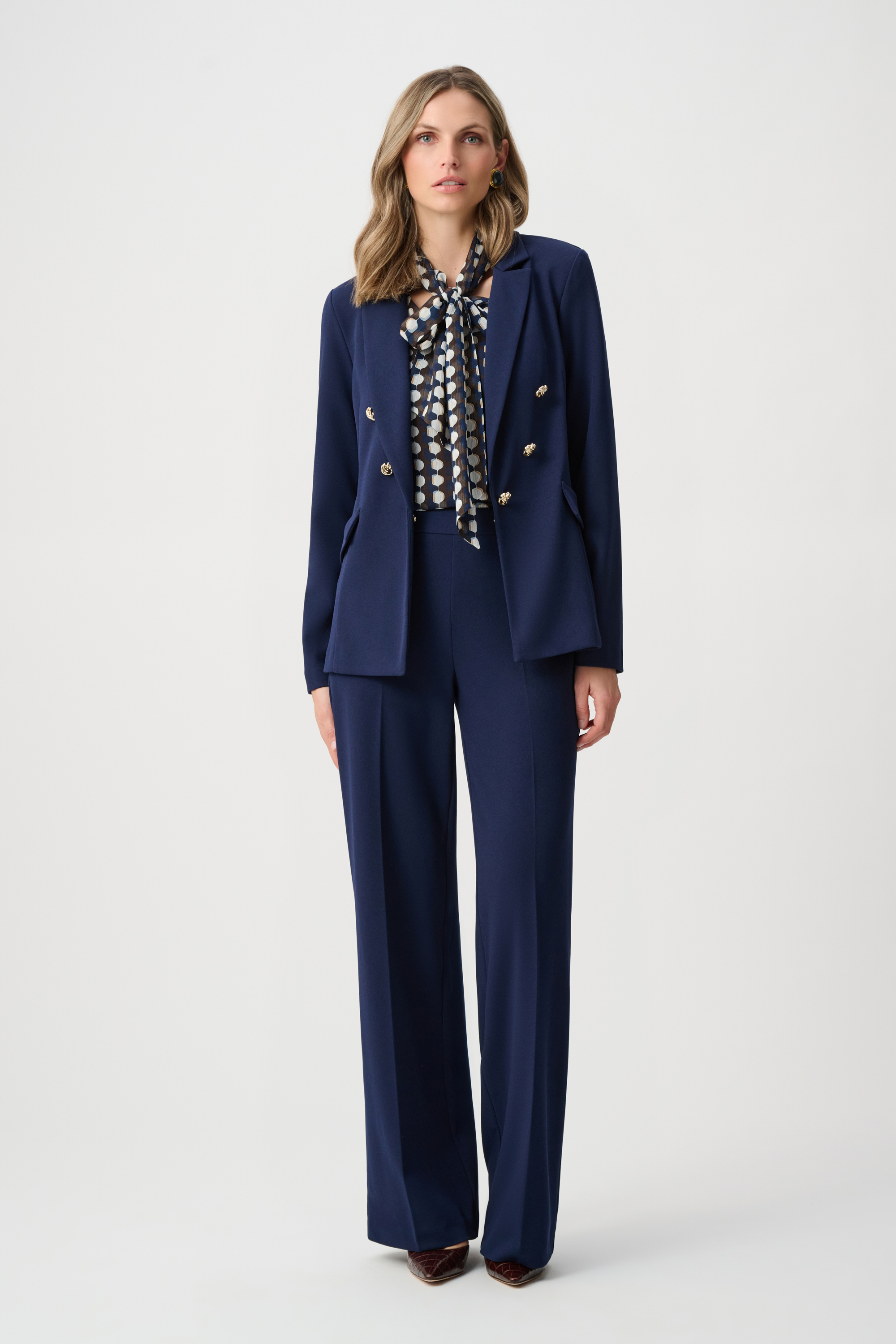 Pantalon jambe large scuba – JOSEPH RIBKOFF