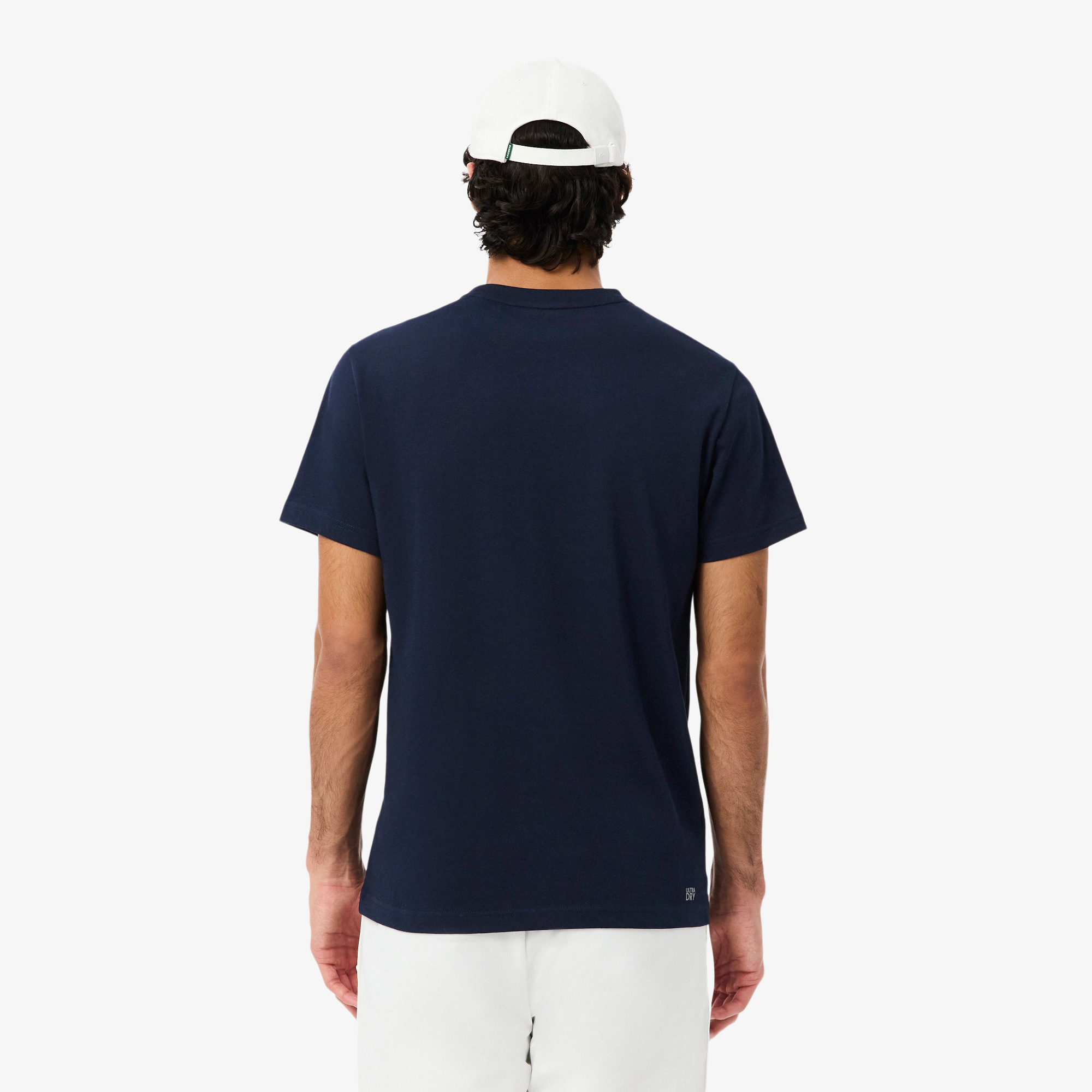T-shirt sport à logo contrasté – LACOSTE