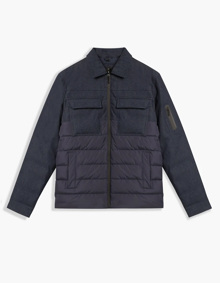 Veste en denim matelassé Johny – LOIS