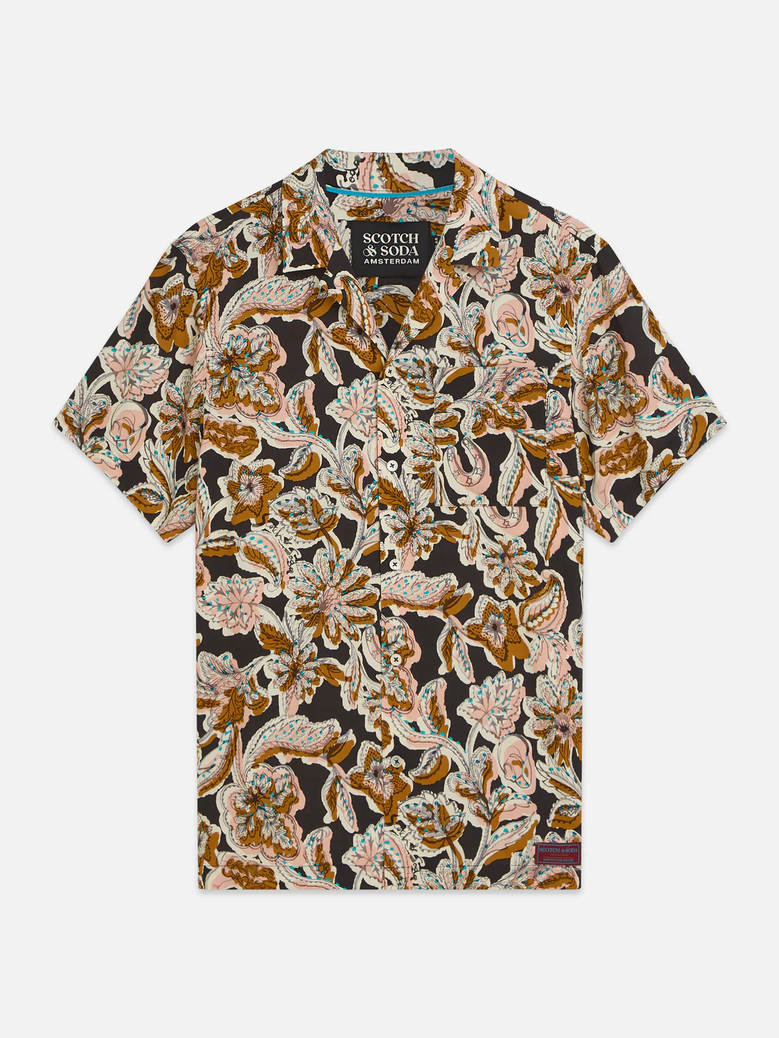 Chemise manches courtes imprimée – SCOTCH & SODA