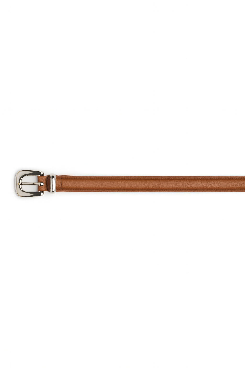 Ceinture slim en cuir véritable - MEDIKE LANDES