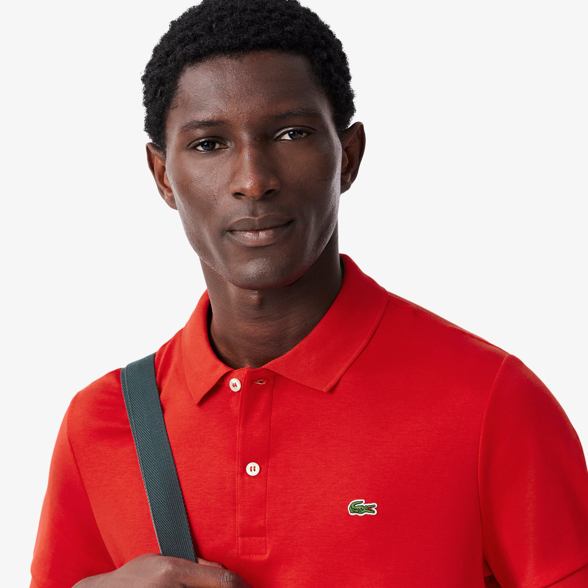 Polo regular fit jersey de coton ultra doux - LACOSTE