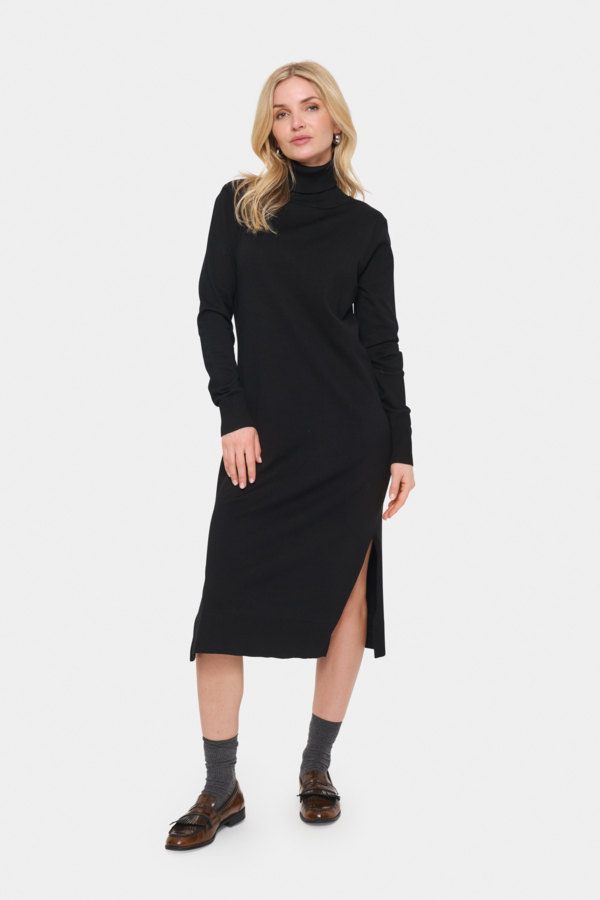 Robe longue à col roulé Mila - SAINT-TROPEZ - 30511420 - Saint-Tropez