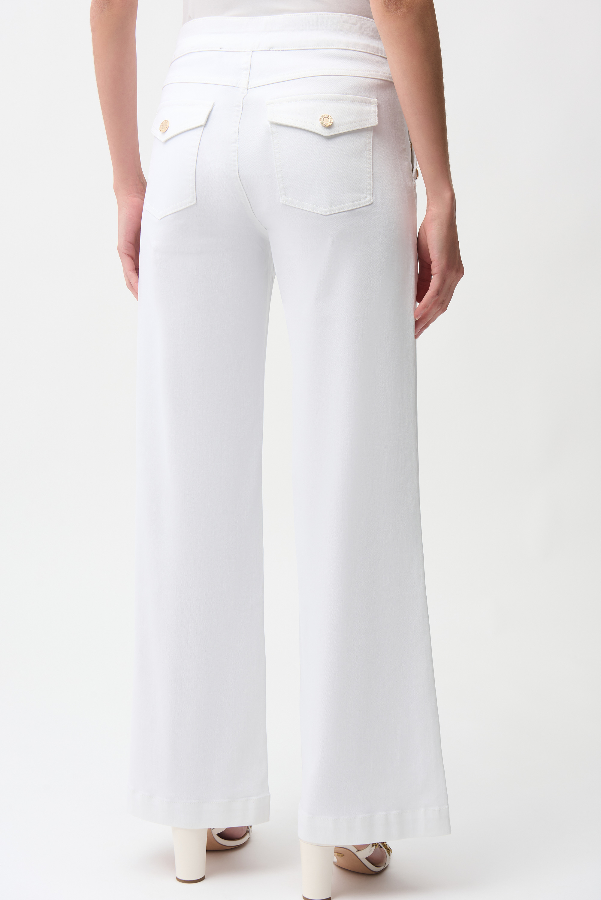Pantalon évasé taille haute – JOSEPH RIBKOFF