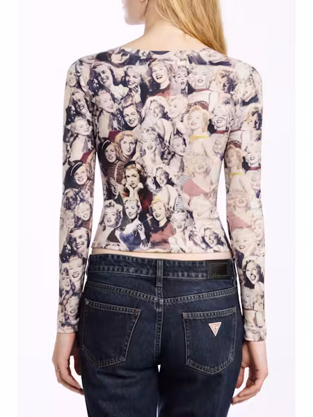 Chandail imprimé Marilyn – GUESS