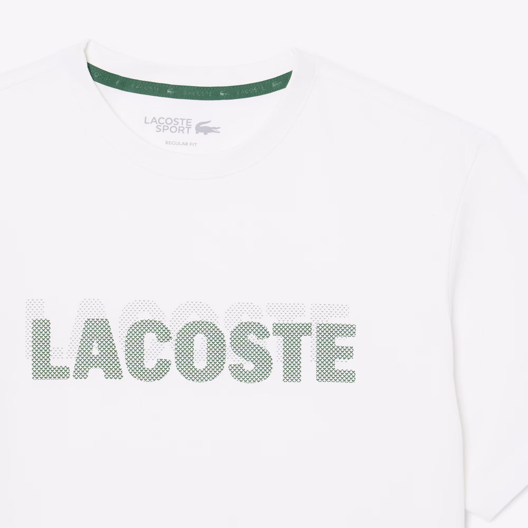 T-shirt sport à logo contrasté – LACOSTE