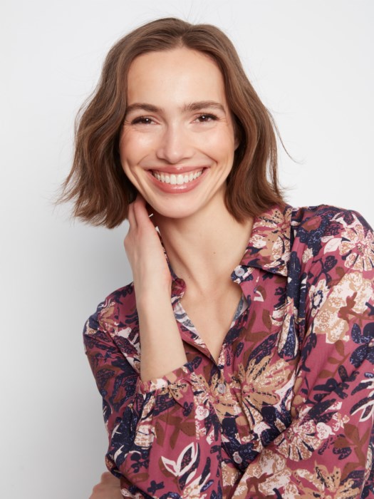 Blouse imprimé floral - CHARLIE B