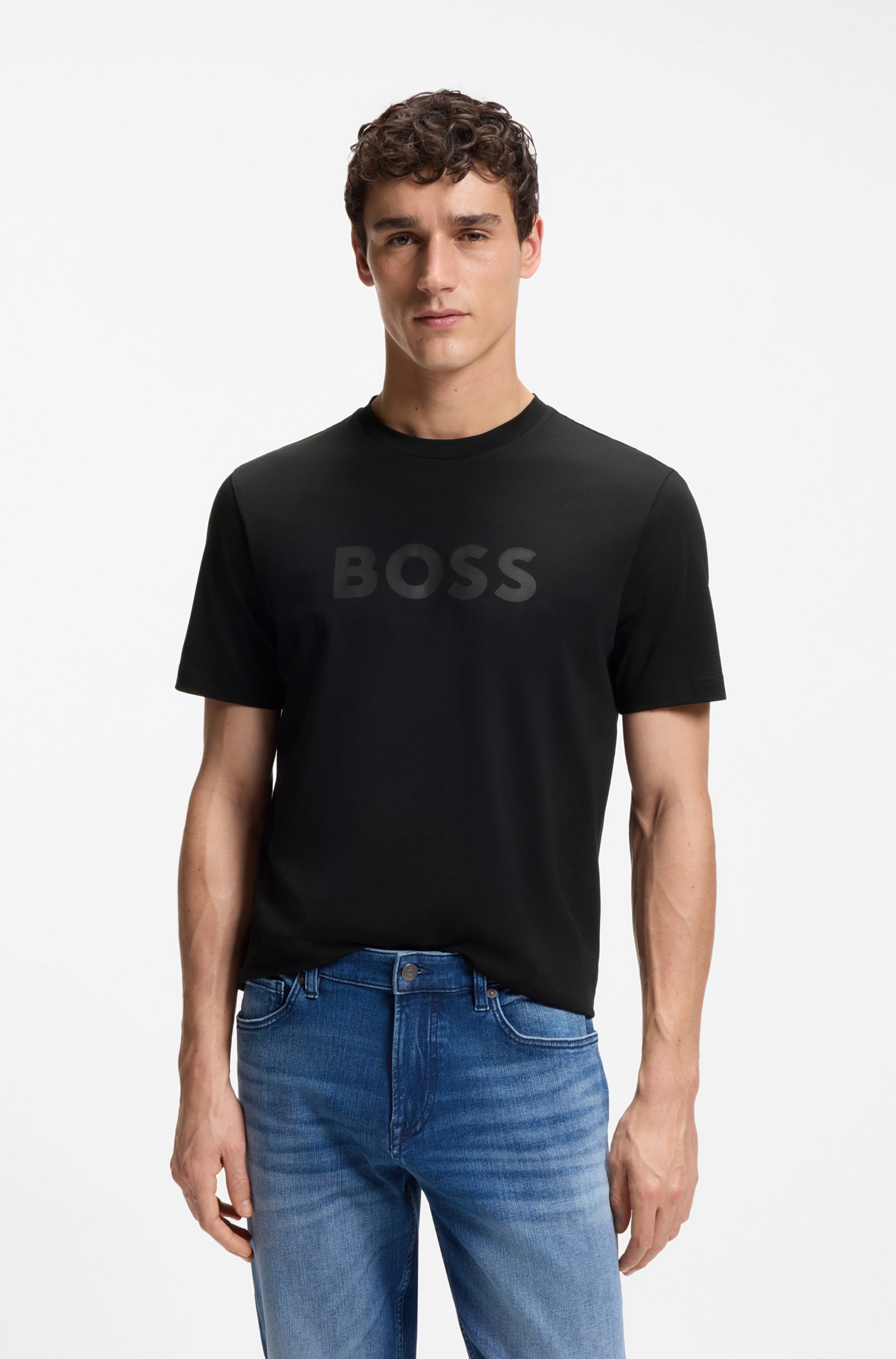 T-shirt logo moderne – HUGO BOSS - 50566504-001 - Hugo Boss