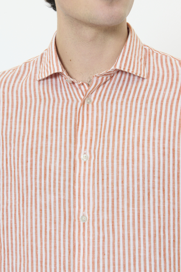 Chemise Marc en lin rayé – MATINIQUE